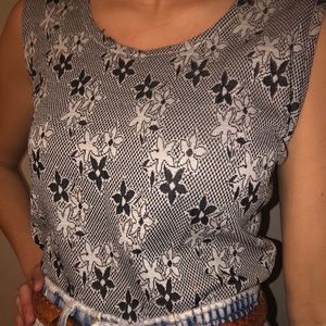 Floral vintage top